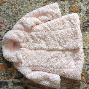 Juicy Couture Plush Textured Toddler Coat 4T